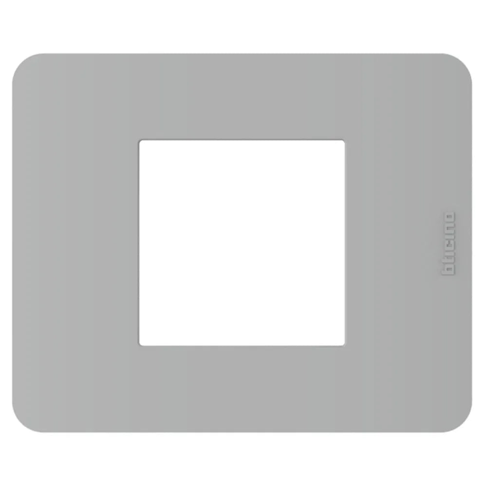 Placca 2 Posti JA4802JG | Bticino MatixGo Grigia