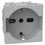 Bticino MatixGo Presa Schuko Grigia 16A JG4140A16