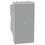 Bticino MatixGo Interruttore Unipolare 10AX Grigio JG4051