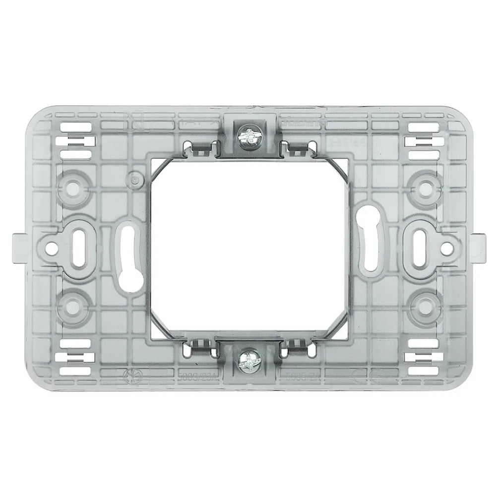 Bticino Matix Supporto 2 Moduli per Scatola Tonda 500S/23A