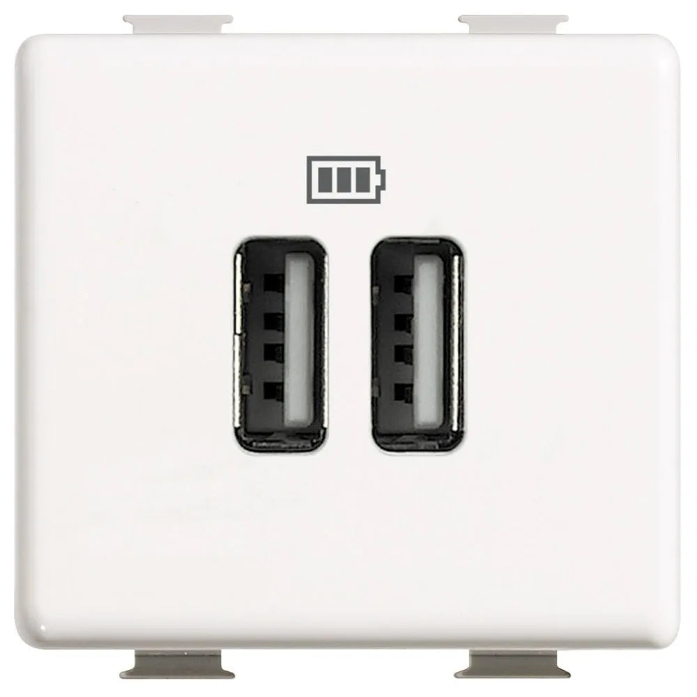 Bticino Matix Caricatore USB 2P AM5285C2