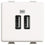 Bticino Matix Caricatore USB 2P AM5285C2