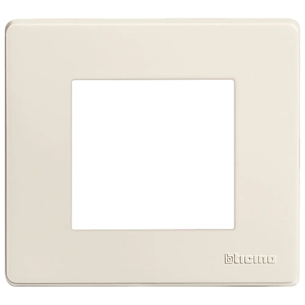 Bticino Magic Placca 2 Posti Resina Scatola Rotonda 500/2A/R
