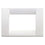 Placca Classica 3M bianco brillante 16743.01  | Vimar