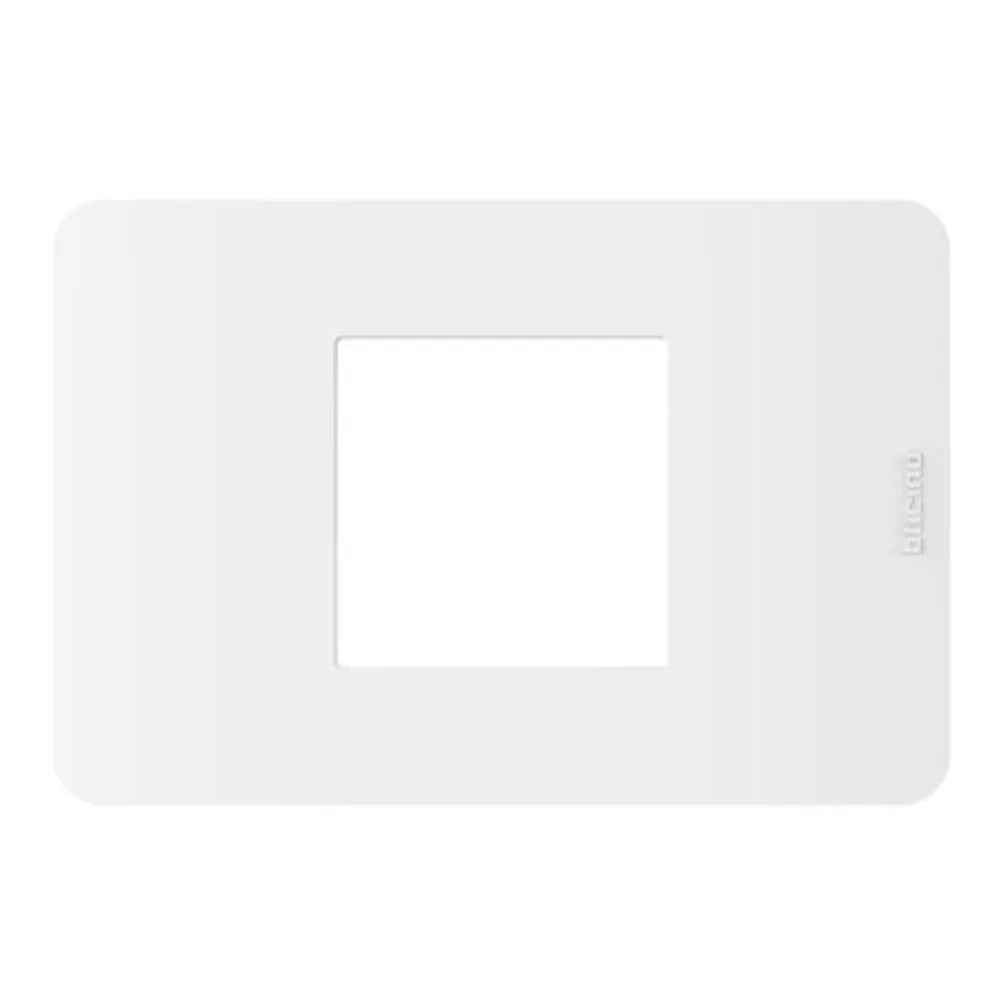 Placca 2 Posti centrale bianca JA4819JW | Bticino MatixGo Bianca
