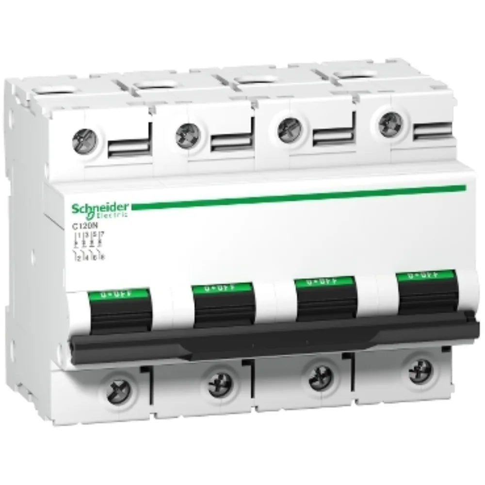 Schneider Electric C120N 4P C 80A Interruttore Magnetotermico