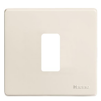 Placca 1 Posto scatola tonda in resina 500/1/R | Bticino Magic